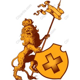 Regal Lion Shield