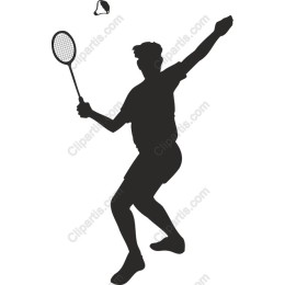 Dynamic Badminton Player