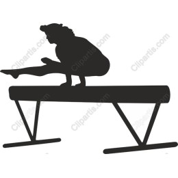 Gymnast Balance Beam