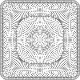 Elegant Intricate Line Pattern