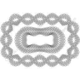 Elegant Geometric Frame