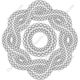 Elegant Swirl Mandala