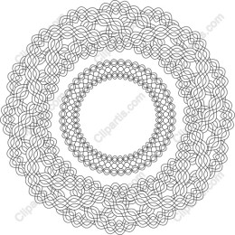 Elegant Circular Lace Pattern