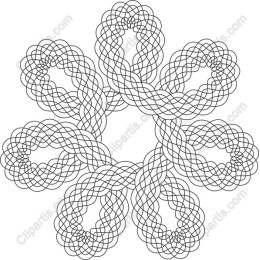 Elegant Floral Loop