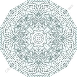 Intricate Octagonal Mandala