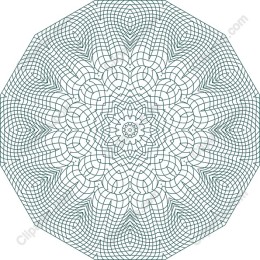 Intricate Octagonal Mandala