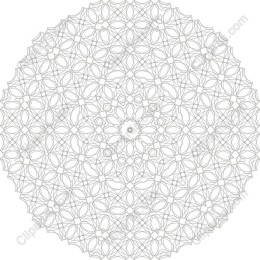 Intricate Floral Mandala