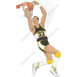Dynamic Basketball Dunk