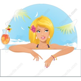 Tropical Summer Woman