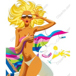 Summer Vibes: Stylish Woman