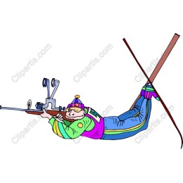Vibrant Skier