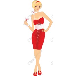 Glamorous Red Dress