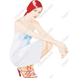 Chic Fashion Model