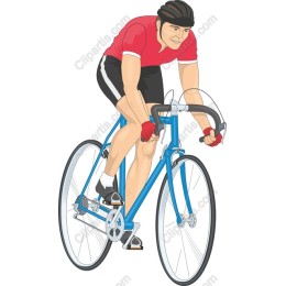 Energetic Cyclist