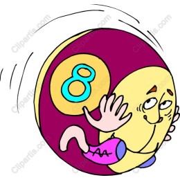 Cartoon Eight Ball