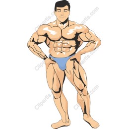 Muscular Bodybuilder