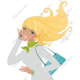 Stylish Blonde Woman