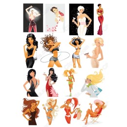 Chic & Stylish Female Character Bundle