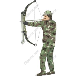 Military Camouflage Archer