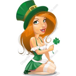 Charming Leprechaun Girl