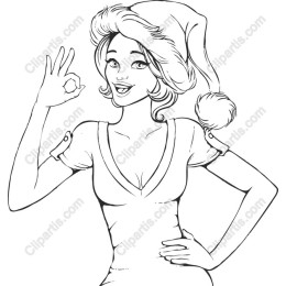 Cheerful Santa Hat