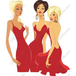 Glamorous Red-Dress