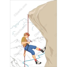 Rock Climber Adventure