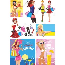 My Stylish Summer Cliparts Bundle