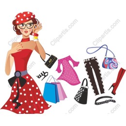 Chic Fashionista with Accessories