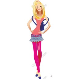 Fashionable Young Woman