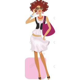 Stylish Woman in Fashion