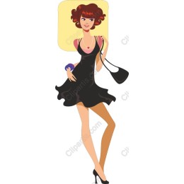 Elegant Fashionable Woman