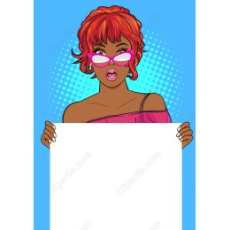 Stylish Woman with Sunglasses