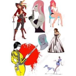 Ultimate Clipart Bundle: Modern Characters
