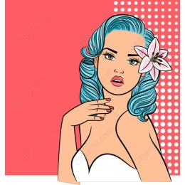 Retro Glamour Girl