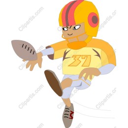 Youth Football Player