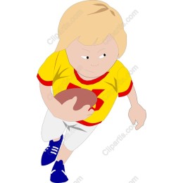 Youthful Football Player