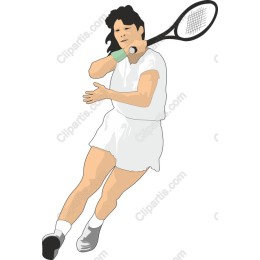 Dynamic Tennis Player
