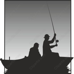 Silhouette Fishing Adventure