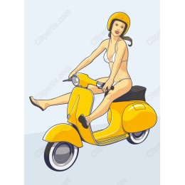 Yellow Scooter Adventure