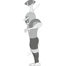 Dynamic Football Player
