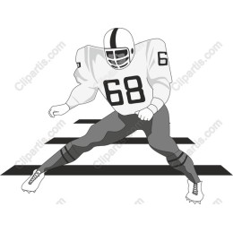 Dynamic Football Player