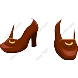 Chic Brown High Heels