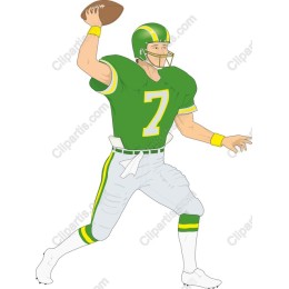 Dynamic Football Quarterback
