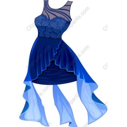 Elegant Blue Dress
