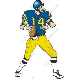Vintage Quarterback Action