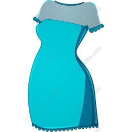 Turquoise Dress