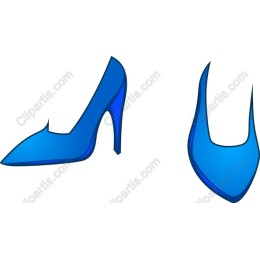 Chic Blue High Heels