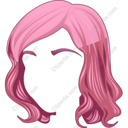 Pink Wavy Hair