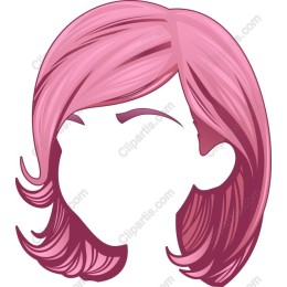Pink Curly Hair